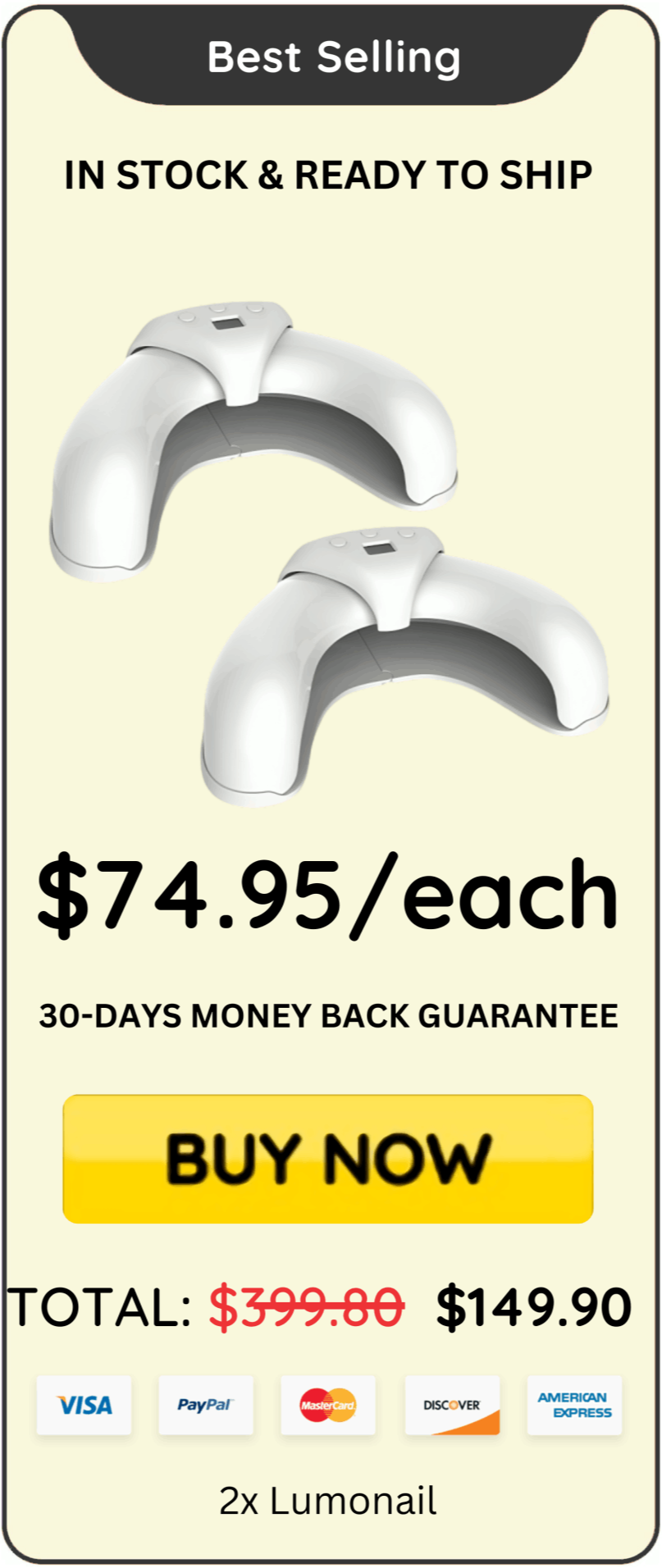 Lumonail offer price 